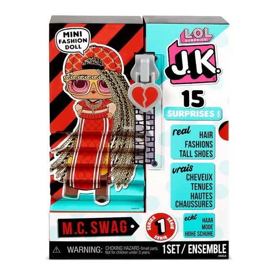 Ігровий набір з лялькою L.O.L. Surprise! серії J.K." - Леді-Dj"