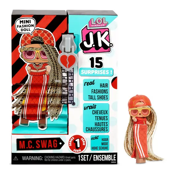 Ігровий набір з лялькою L.O.L. Surprise! серії J.K." - Леді-Dj"