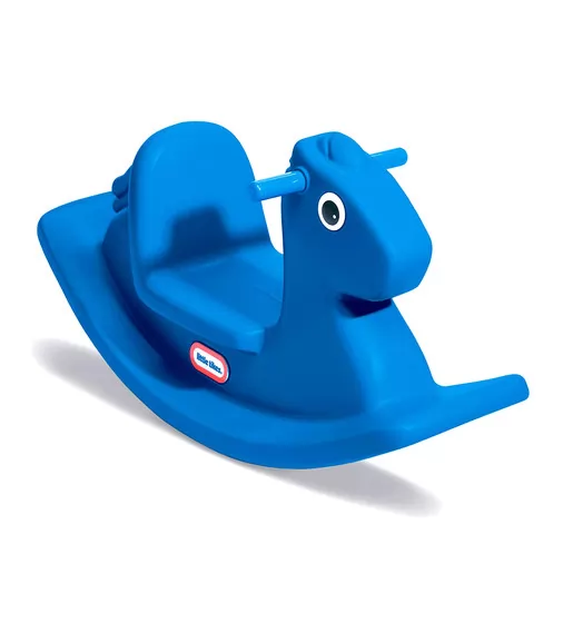 Качалка - Веселая лошадка S2 (синяя) - 167200072_2.jpg - № 2