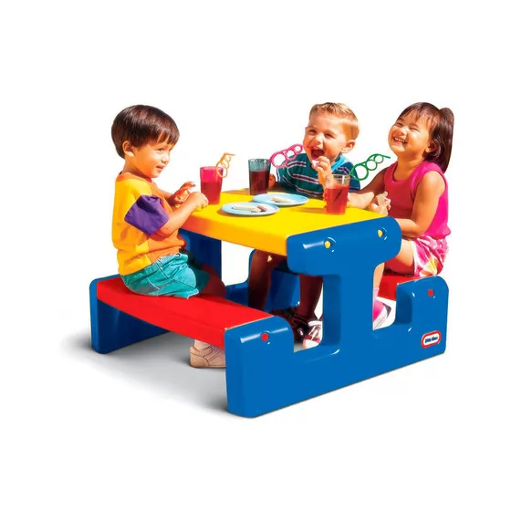 Игровой столик для пикника - Яркие цвета (синий)