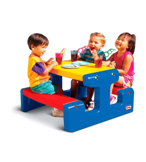 Игровой столик для пикника - Яркие цвета (синий) - 466800060_2.jpg - № 2