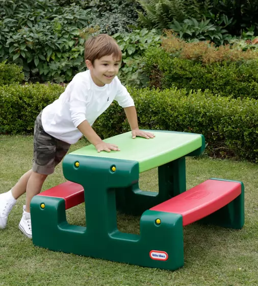 Ігровий столик для пікніка - Яскраві кольори, Джуніор (зелений) - 479A00060_4.jpg - № 4