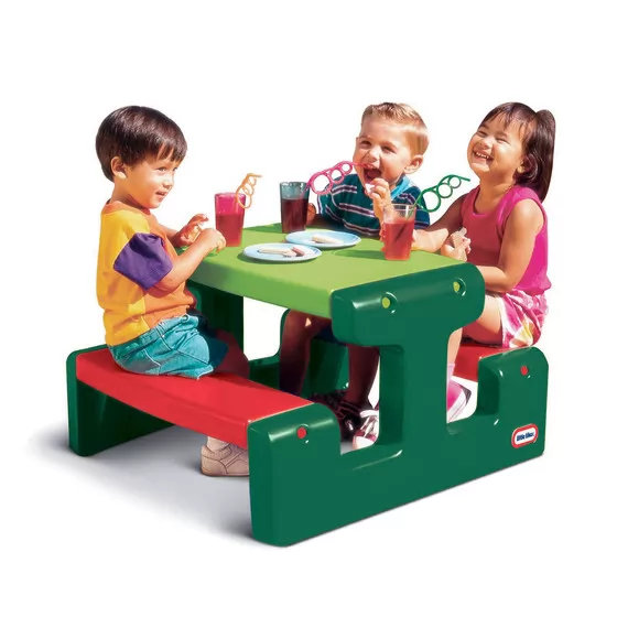Ігровий столик для пікніка - Яскраві кольори, Джуніор (зелений)