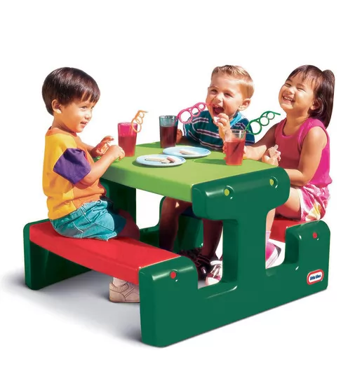 Ігровий столик для пікніка - Яскраві кольори, Джуніор (зелений) - 479A00060_2.jpg - № 2