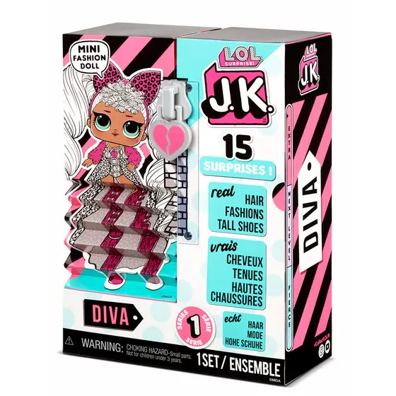 Ігровий набір з лялькою L.O.L. Surprise! серії J.K." - Діва"