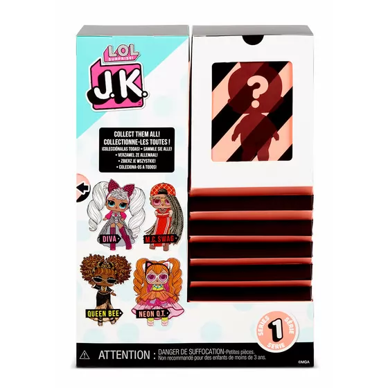 Ігровий набір з лялькою L.O.L. Surprise! серії J.K." - Леді-Неон"