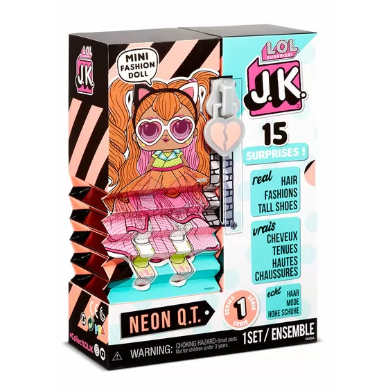 Ігровий набір з лялькою L.O.L. Surprise! серії J.K." - Леді-Неон"