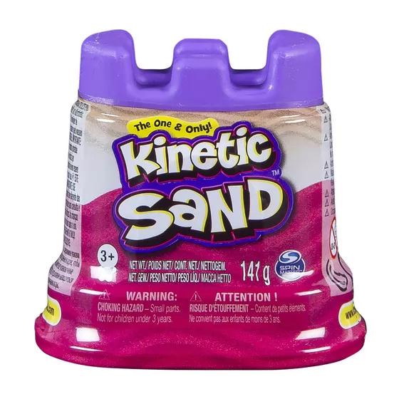 Пісок Для Дитячої Творчості Kinetic Sand Міні Фортеця (Рожевий)
