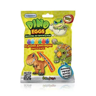 Іграшка, що зростає, в яйці «Dino eggs» - Динозаври