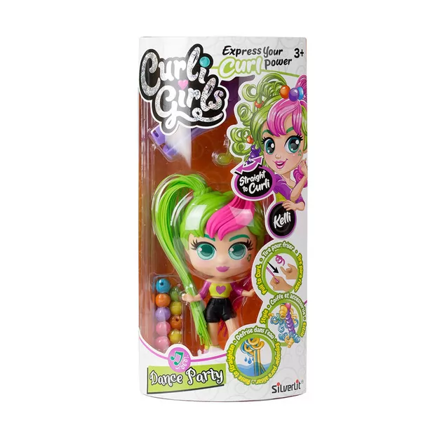 Игровой набор с куклой Curligirls - Вечеринка Келли