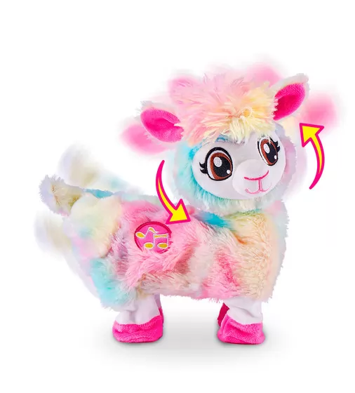 Интерактивная мягкая игрушка Pets Alive – Радужная танцующая лама - 9518_3.jpg - № 3