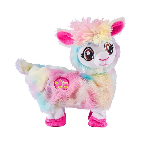 Интерактивная мягкая игрушка Pets Alive – Радужная танцующая лама