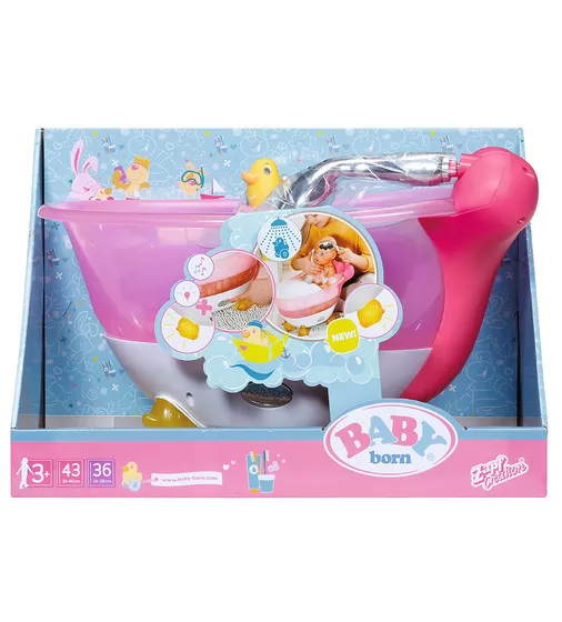 Автоматична ванночка для ляльки Baby Born - Кумедне купання - 828366_8.jpg - № 8