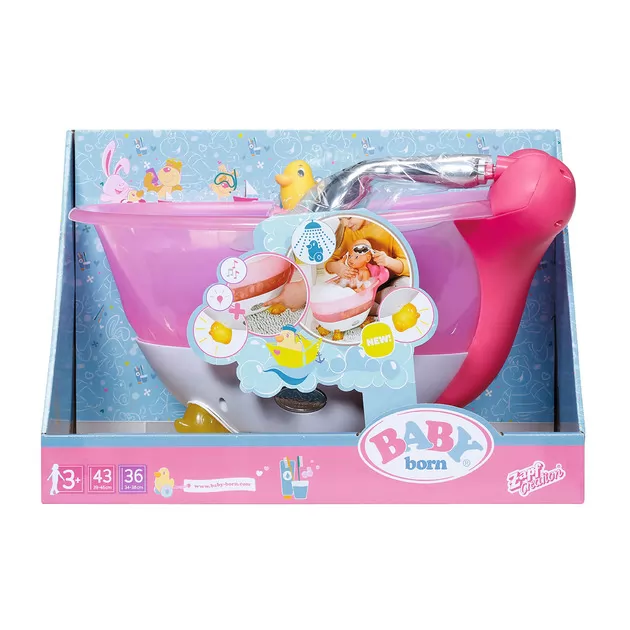 Автоматична ванночка для ляльки Baby Born - Кумедне купання
