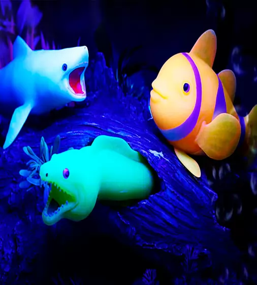 Стретч-игрушка в виде животного  – Повелители тропических рифов (12 шт, в дисплее) - T144-2018-CDU_19.jpg - № 19