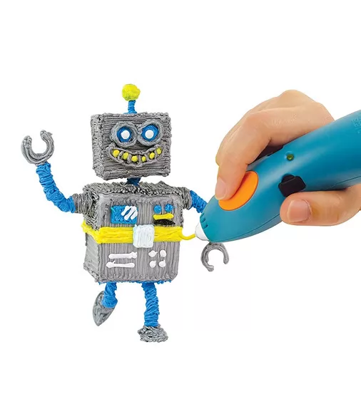 3D-ручка 3Doodler Start для дитячої творчості - КРЕАТИВ (48 стрижнів, синя) - 3DS-ESST-MULTI-R-17_4.jpg - № 4