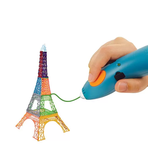 3D-ручка 3Doodler Start для дитячої творчості - КРЕАТИВ (48 стрижнів, синя) - 3DS-ESST-MULTI-R-17_6.jpg - № 6