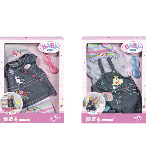 Набір Одягу Для Ляльки Baby Born - Джинсовий Настрій - 822210_4.jpg - № 4