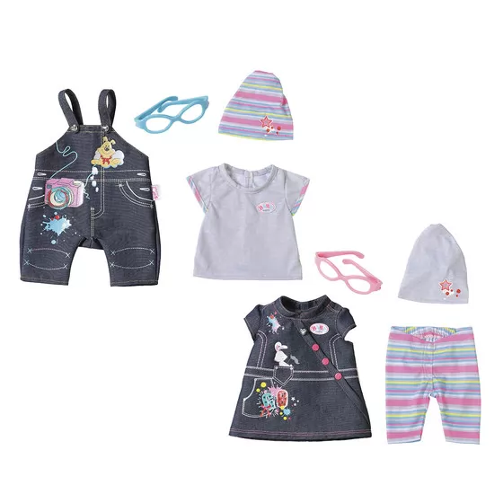Набор Одежды Для Куклы Baby Born - Джинсовое Настроение