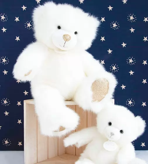 Мягкая игрушка Doudou – Медвежонок белый (40 cm) - DC3450_2.jpg - № 2