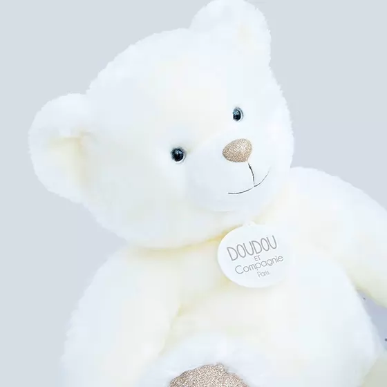 Мягкая игрушка Doudou – Медвежонок белый (40 cm)