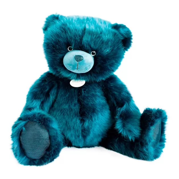 М'яка іграшка Doudou &ndash; Ведмедик темно-бірюзовий (60 cm)