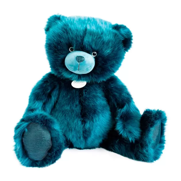 М'яка іграшка Doudou &ndash; Ведмедик темно-бірюзовий (80 cm)