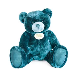 М'яка іграшка Doudou – Ведмедик темно-бірюзовий (200 cm)