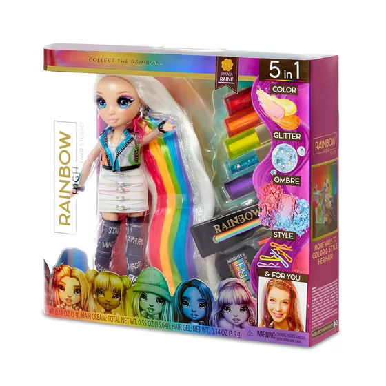 Лялька Rainbow High – Стильна зачіска (з аксесуарами)