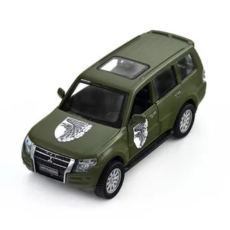 Автомодель серії Шеврони Героїв - Mitsubishi Pajero 4WD Tubro - 93 ОМБр