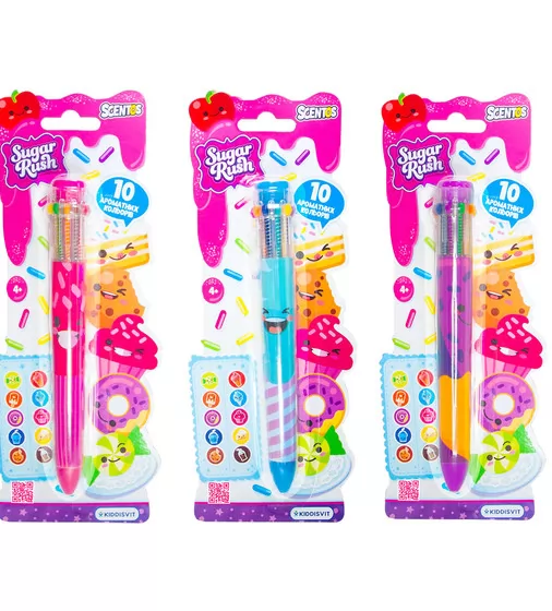 Многоцветная ароматная шариковая ручка - Феерическое настроение - 31021_1.jpg - № 1