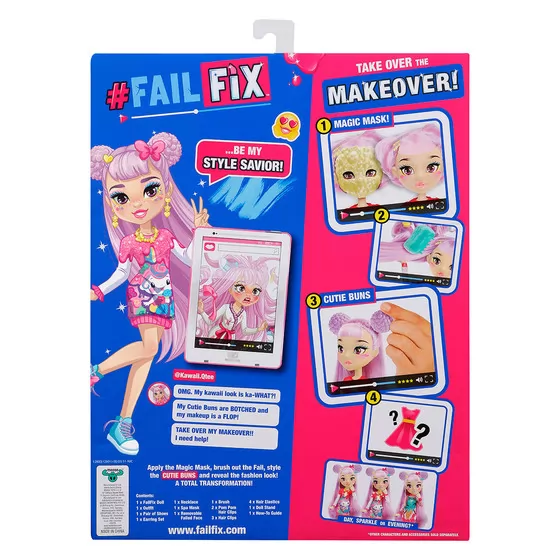 Игровой набор с куклой Failfix - Кьюти Каваи