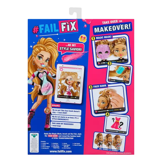 Игровой набор с куклой Failfix - Диджейка