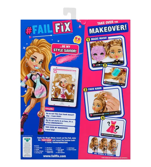 Игровой набор с куклой Failfix - Диджейка - 12802_5.jpg - № 5
