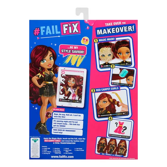 Игровой набор с куклой Failfix - Гламурная Крошка