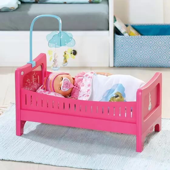Інтерактивне ліжечко для ляльки BABY BORN - Веселкові сни
