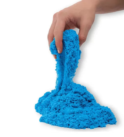 Пісок для дитячої творчості - KINETIC SAND COLOUR (синій, 907 g) - 71453B_3.jpg - № 3