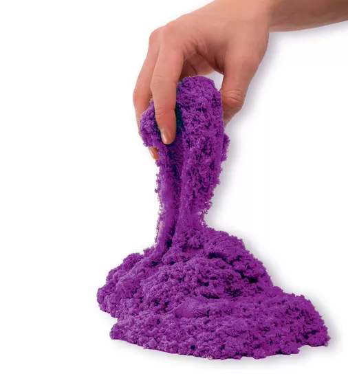 Песок для детского творчества - KINETIC SAND COLOUR (фиолетовый, 907 g) - 71453P_3.jpg - № 3