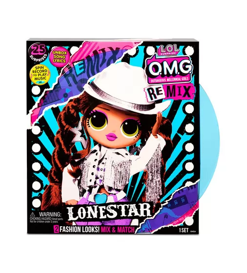 Ігровий набір з лялькою L.O.L. Surprise! серії O.M.G. Remix" - Леді-Кантрі" - 567233_1.jpg - № 1