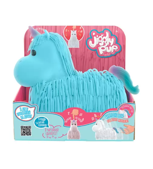Інтерактивна іграшка Jiggly Pup - Чарівний єдиноріг (блакитний) - JP002-WB-BL_7.jpg - № 7