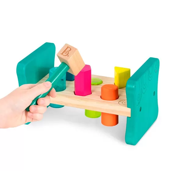 Развивающая деревянная игрушка-сортер - Бум-Бум