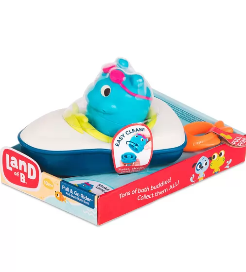 Іграшка для ванни - Бегемотик Плюх - LB1711Z_10.jpg - № 10