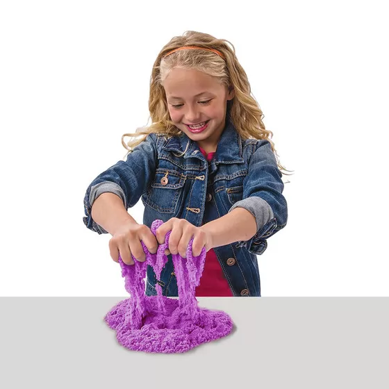 Пісок Для Дитячої Творчості - Kinetic Sand Neon (Фіолетовий)