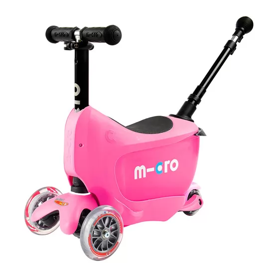 Самокат Micro серии Mini2go Deluxe Plus" - Розовый"