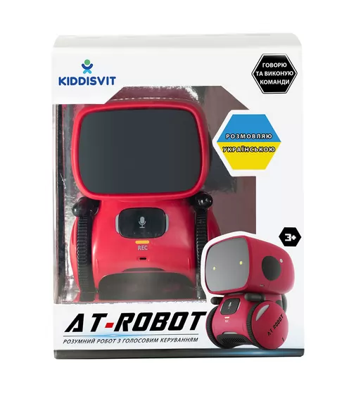 Інтеракт. робот з голосовим керуванням – AT-Rоbot (черв., укр.) - AT001-01-UKR_10.jpg - № 10