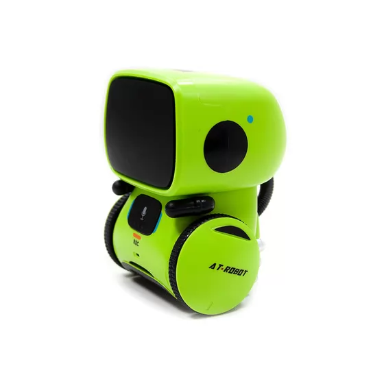 Интеракт. робот с голосовым управлением – AT-Rоbot (зелён., укр.)