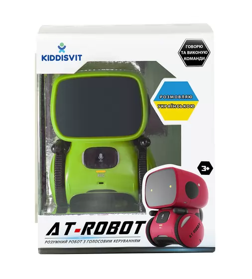 Інтеракт. робот з голосовим керуванням – AT-Rоbot (зелен., укр.) - AT001-02-UKR_10.jpg - № 10
