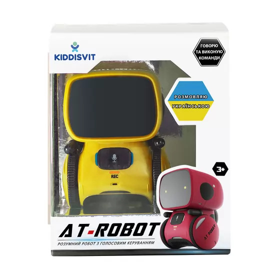 Інтеракт. робот з голосовим керуванням – AT-Rоbot (жовт., укр.)