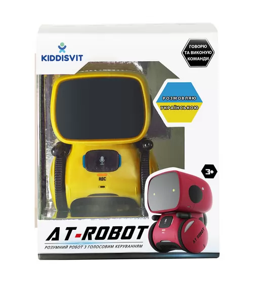 Інтеракт. робот з голосовим керуванням – AT-Rоbot (жовт., укр.) - AT001-03-UKR_10.jpg - № 10