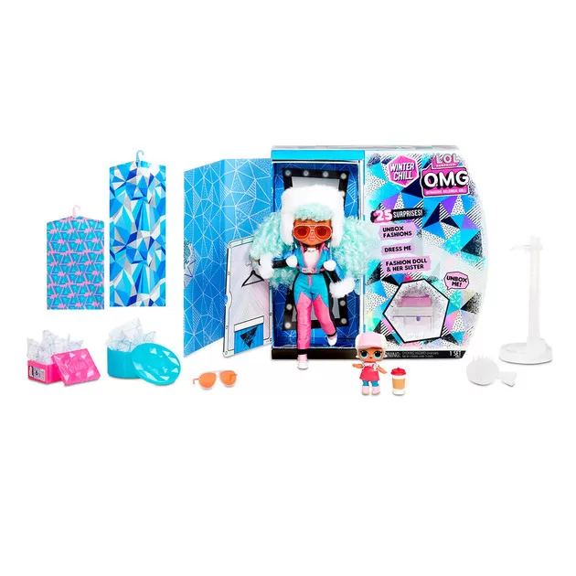 Игровой набор с куклой L.O.L. Surprise! серии O.M.G Winter Chill" &ndash; Ледяная Леди"